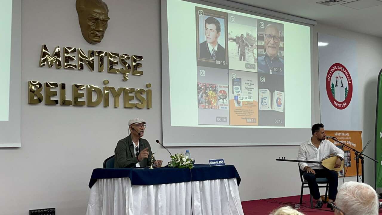 Hüseyin Anıl, Menteşe’de Şiir ve Söyleşi Programında Okurlarıyla Buluştu 5